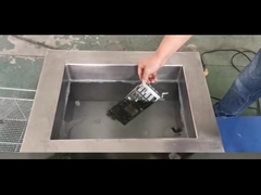 منظف ​​بالموجات فوق الصوتية الصناعية قابل للتخصيص SUS304