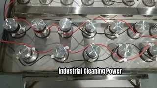 Watch: Industrial Ultrasonic Cleaning Equipment 96L 3000W Cold Water Cleaning Showcase